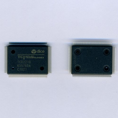 TCD2210 - звуковой аудиоконтроллер для шины IEEE 1394 FireWire (QFP-128) - оригинал TCAT