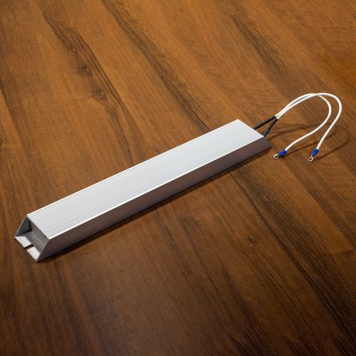 RXLG1200W10RJ - тормозной резистор в алюминиевом корпусе (10 Ом, 1200 Вт, 2-провода Ø2.5*L=300мм, 420х60х30мм) - производство Suzhou RTC