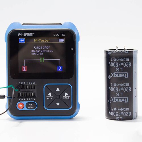 820мкФ*500В -электролитический конденсатор (820uF/500V, ±20%, -40+105°C, 35*70мм) -производство ChengX