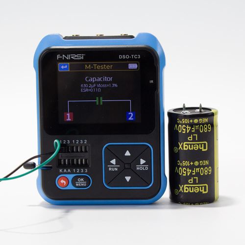 680мкФ*450В - электролитический конденсатор (680uF/450V, ±20%, -40+105°C, 30*55мм) - производство ChengX