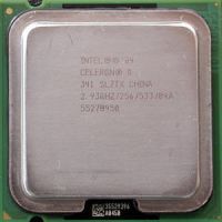 Celeron D 341 процессор (2,93 ГГц, LGA775, Intel, Бу)