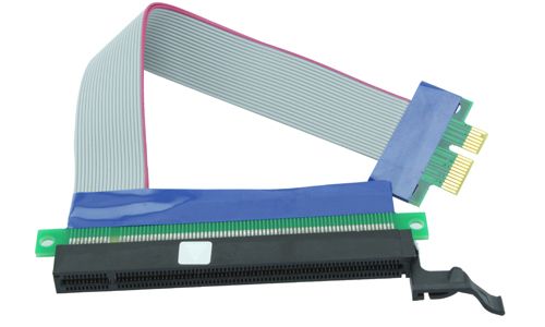 Riser PCE-E 1x-16x - райзер удлинитель (PCI-Express 1X, прямой)