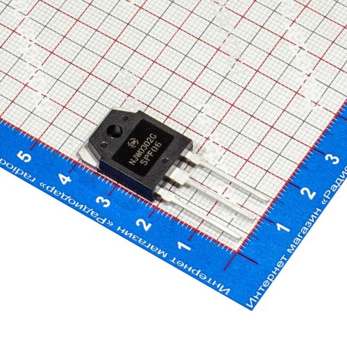 NJW0302G - реплика биполярного PNP транзистора (230В, 15А, TO-3P) - Китай