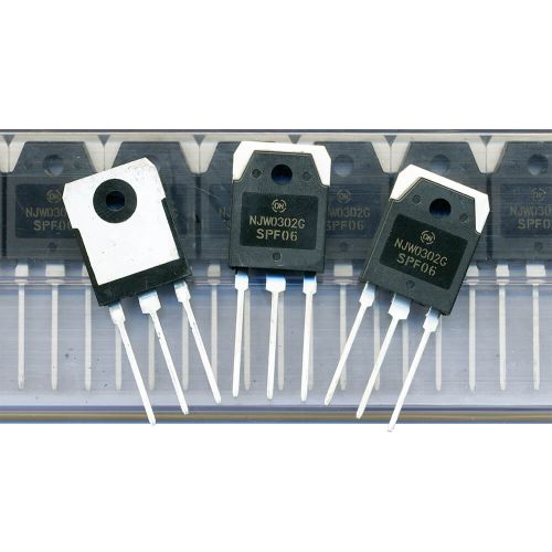 NJW0302G - реплика биполярного PNP транзистора (230В, 15А, TO-3P) - Китай