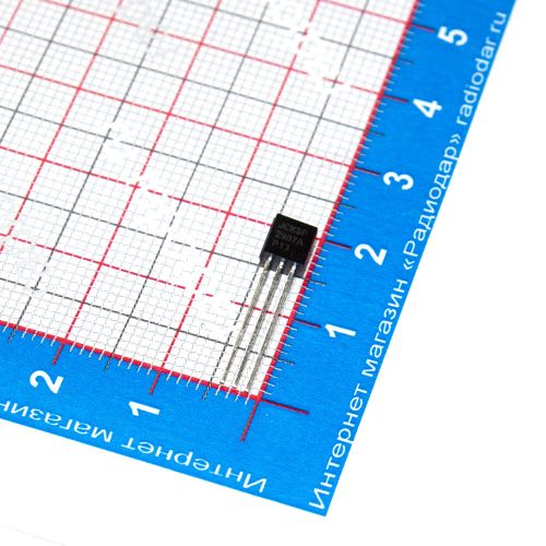 KSP2907ABU - биполярный PNP транзистор (60В, 0.6А, 200МГц, 0.625Вт, TO-92) - оригинал ON