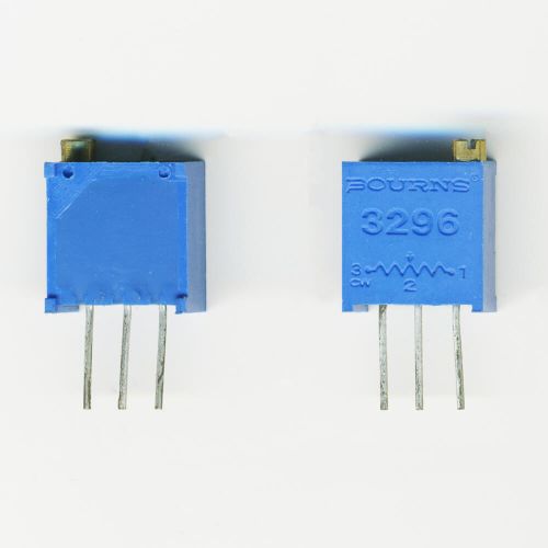 3296W-1-501LF - подстроечный резистор (500_Ом, 0.5Вт, 20%, 25-оборотный) - НЕоригинал Bourns