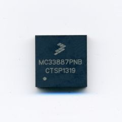 MC33887PNB - драйвер двигателя (5-28В, 5А, QFN-36) - оригинал NXP