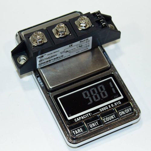 MTC70A1600V - модульная сборка из 2 тиристоров (1600В, 70А)