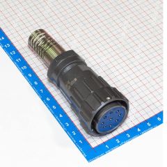 FQ30-9TK-16 - розеточный штекер на кабель (9 конт.*2.5мм, 400В, 25А, IP67)