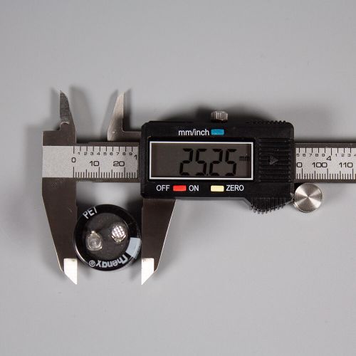 2200мкФ*80В - электролитический конденсатор (2200uF/80V, ±20%, +105°C, Snap-In, Ø25*L25мм) - производство ChengX