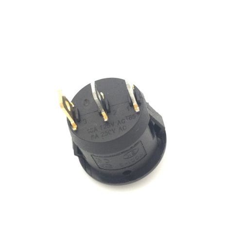 KCD1-105 - 3-х позиционный клавишный переключатель ВКЛ-ВЫКЛ-ВКЛ (250В, 6А, 3-пин ON-OFF-ON)