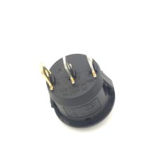 KCD1-105 - 3-х позиционный клавишный переключатель ВКЛ-ВЫКЛ-ВКЛ (250В, 6А, 3-пин ON-OFF-ON)