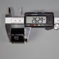 2200мкФ*100В -электролитический конденсатор (2200uF/100V, ±20%, -40+105°C, 30*25мм) -производство ChengX