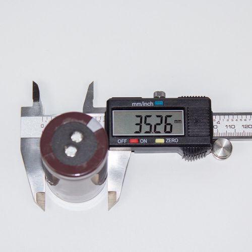 EKMH401VSN122MA60S - электролитический конденсатор алюминиевый, радиальный (1200uF/400V, 105°C, Snap-In, Ø35хL60мм) - производство NIPPON CHEMI-CON