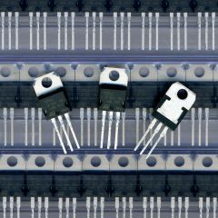 TIP41C - транзистор NPN биполярный (кэ-100В, бэ-5В, 6А, 3МГц, 65Вт, TO-220) - оригинал STM