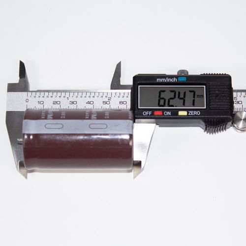 EKMH401VSN152MA60S - электролитический конденсатор алюминиевый, радиальный (1500uF/400V, 105°C, Snap-In, Ø35хL60мм) - производство NIPPON CHEMI-CON