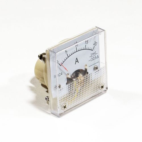 91C4-20A/75mV -стрелочный амперметр постоянного тока (0-20А, 75мВ, 2.5, 45*45мм) - ZHFU