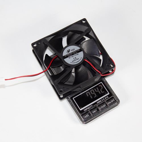 FZY 90 - вентилятор 7-лопастной 92*92*25 мм (24В, 0.3А) - производство YIYI