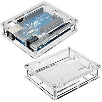Корпус для контроллера Arduino UNO R3 (прозрачный акрил)