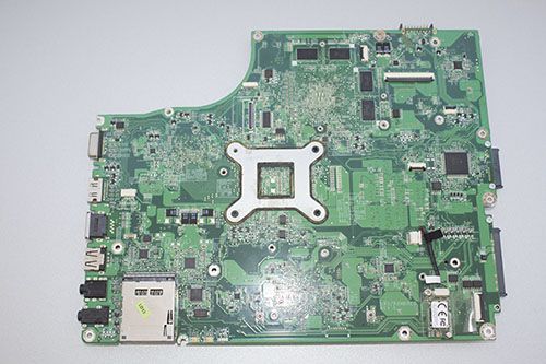 Материнская плата ноутбука Acer Aspire 5553G (DA0ZR8MB8E0 rev.E). Не рабочая, разборка