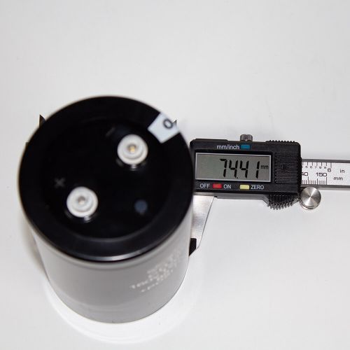 СD135-123M160 - электролитический конденсатор алюминиевый, радиальный (12000uF/160V, 85°C, Screw, Ø77хL135мм) - производство JIANGHAI