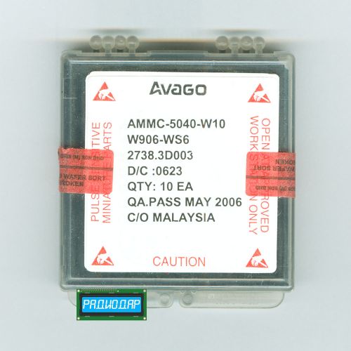AMMC-5040-W10 - ВЧ усилитель (20-45)ГГц - оригинал Broadcom/Avago