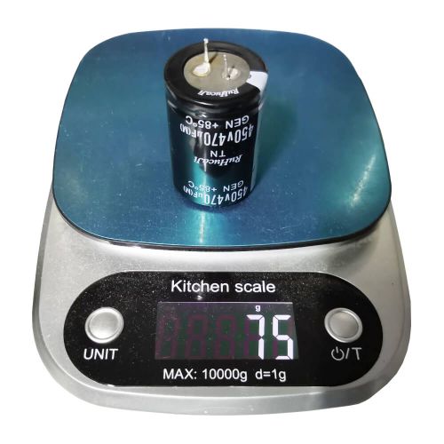 470 мкФ х 450 В конденсатор электролитический (470UF/450V, 35х50 мм, 85°C) - RuHucaJi - ДЕМОНТАЖ!!!