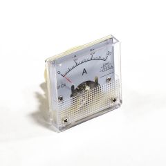 91C4-30A/75mV  -стрелочный амперметр постоянного тока (0-30А, 75мВ, 2.5, 45*45мм) - ZHFU