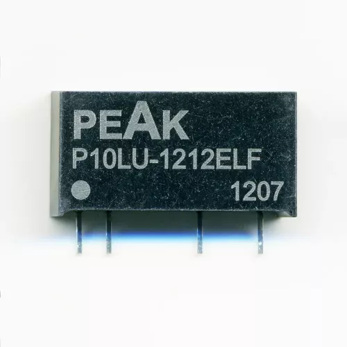 P10LU-1212ELF - преобразователь DC-DC (10.8...13.2В, 12В/167мА, 2Вт,SIP-7) - производство PEAK