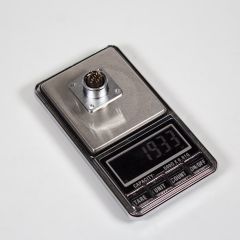 WS16K7Z1 - розеточный разъём на панель с квадратным фланцем с 7 контактами &quot;мама&quot; (500В, Ø1мм х7х10А) - производство CiXu