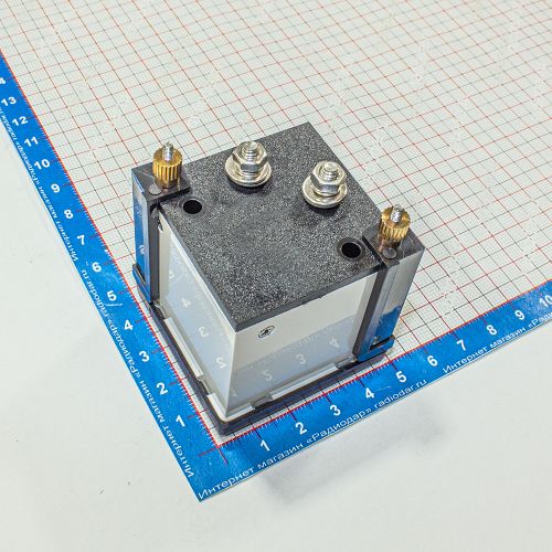 99T1-600/5A -стрелочный амперметр переменного тока (600А, через тр-р 600/5А, 2.5, 48*48*57мм) - ZHFU