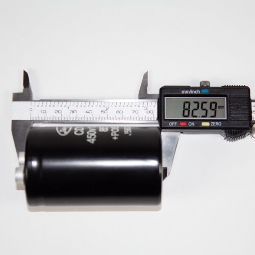 СD135-102M450 - электролитический конденсатор алюминиевый, радиальный (1000uF/450V, 85°C, Screw, Ø51хL90мм) - производство JIANGHAI