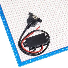 Преобразователь напряжения с 12 на 5 вольт (3А, 15Вт, USB разъём)