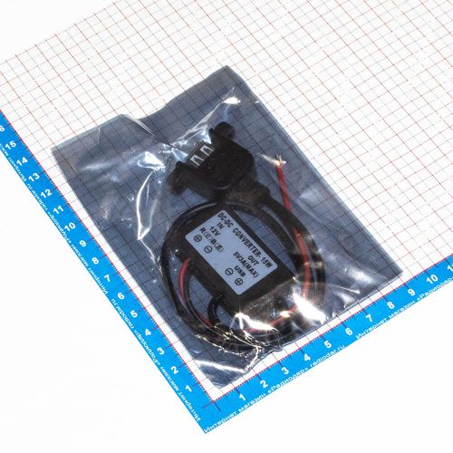 Преобразователь напряжения с 12 на 5 вольт (3А, 15Вт, USB разъём)