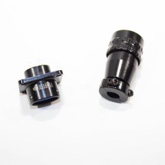 Комплект разъемов XS16J3P + XS16K3A (3 пин, 1.5мм, 400В) - вилочный штекер на кабель + розеточное гнездо на панель