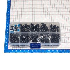 Набор тактовых кнопок в боксе (180шт)