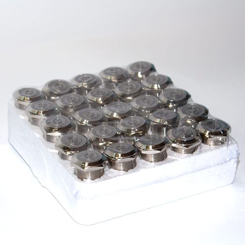 GQ19F-11EZ/J/N - антивандальные кнопки с фиксацией и подсветкой (19мм, 3-6В, значок кольцо, под пайку/терминал)