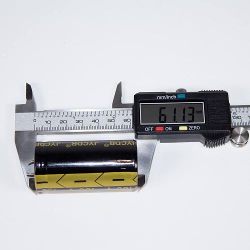 2'200мкФ*160В - электролитический конденсатор (2200uF/60V, ±20%, LWR GPH, -40+105°C, 30*60мм) - производство JYCDR
