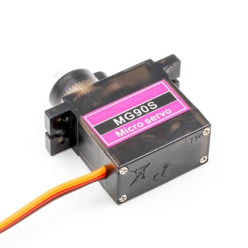 MG90S малогабаритный цифровой сервопривод (180°, 4.8-6В, 13.4г, металл)