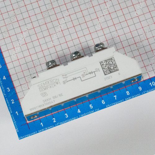 SKKH106/16E - тиристорно-диодный модуль серии SEMIPACK 1 (1600В, 106А) - оригинал SEMIKRON
