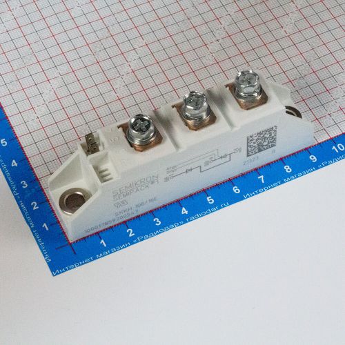 SKKH106/16E - тиристорно-диодный модуль серии SEMIPACK 1 (1600В, 106А) - оригинал SEMIKRON