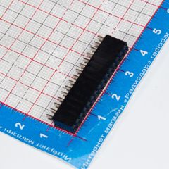 PBD-2x15P(2.54) - прямой двурядный контактный гнездовой разъем на плату (2.54мм, 2*15pin) - производство HDX