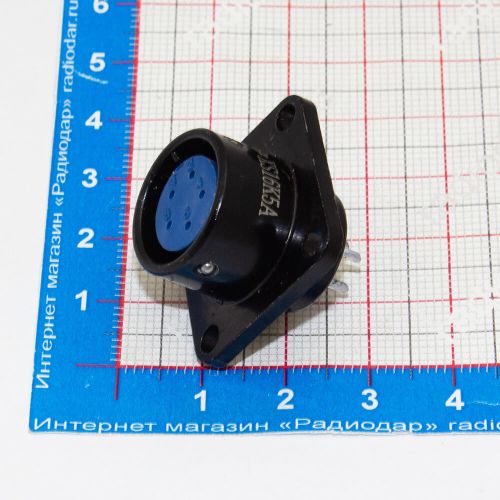 XS16K5A -розеточное гнездо на панель (5x1.5мм, 400В)