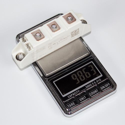 SKKT106/16E - мощный тиристорный модуль (1600В, 106А) - оригинал Semikron