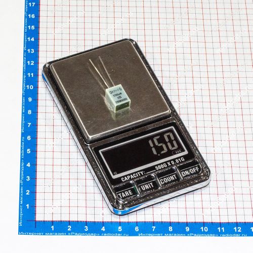 К71-7 1705 пФ 250 В конденсатор пленочный металлизированный (1%, отечественные, 92 гв.)