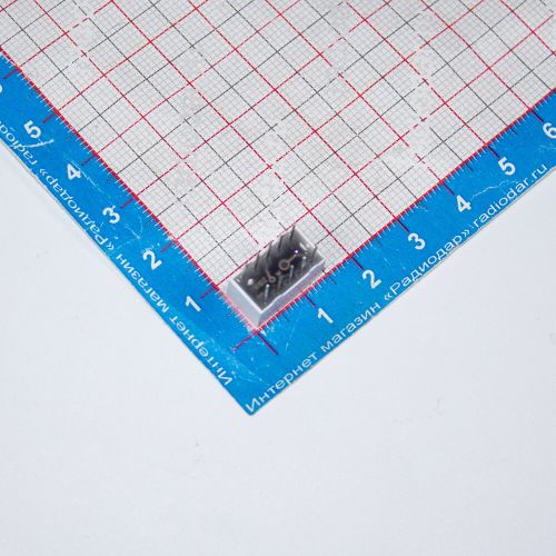 3161BS-1 - 1*битный, 7-сегментный LED-индикатор красного свечения 0.36''/9.2мм (общий анод, 7.6х14мм, DIP-10)