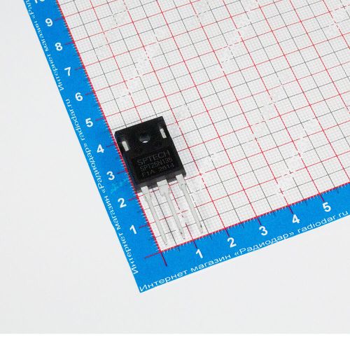 SPT25N135F1A - высоковольтный IGBT транзистор (1350В, 25А, TO-247) - оригинал SPTECH