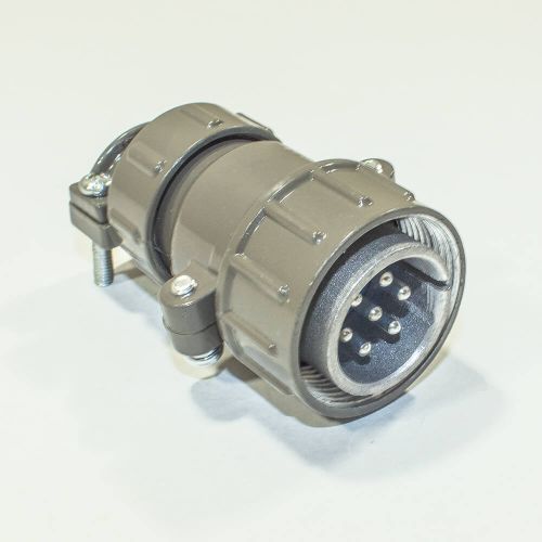 P28J4Q вилочный штекер на кабель (7*2.5мм) - аналог вилки ШР28П7НГ9