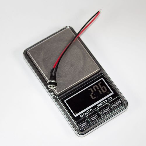 DC022B-P11-55*21K10 - гнездо питания JACK 5.5х2.1мм с кабелем 10см для монтажа на панель Ø11мм (DC до 30В/7А)