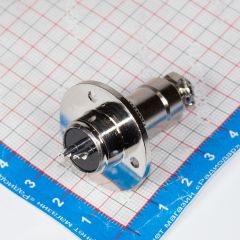 Комплект: GX16-2A + GX16-2E (на кабель + на панель с большим круглым фланцем) - производство CiXu